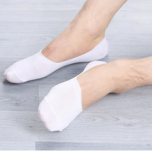 1 Pairs Women Men Soft invisible socks Low Cut Casual Cotton Loafer Boat Non-Slip Invisible No Show Socks Spring Summer Styles