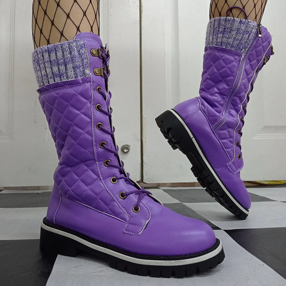 21 PURPLE Boots