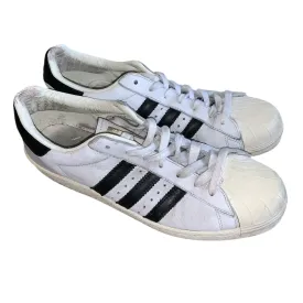 Adidas Shell Top Classic Sneakers Shoes size 10 white / black