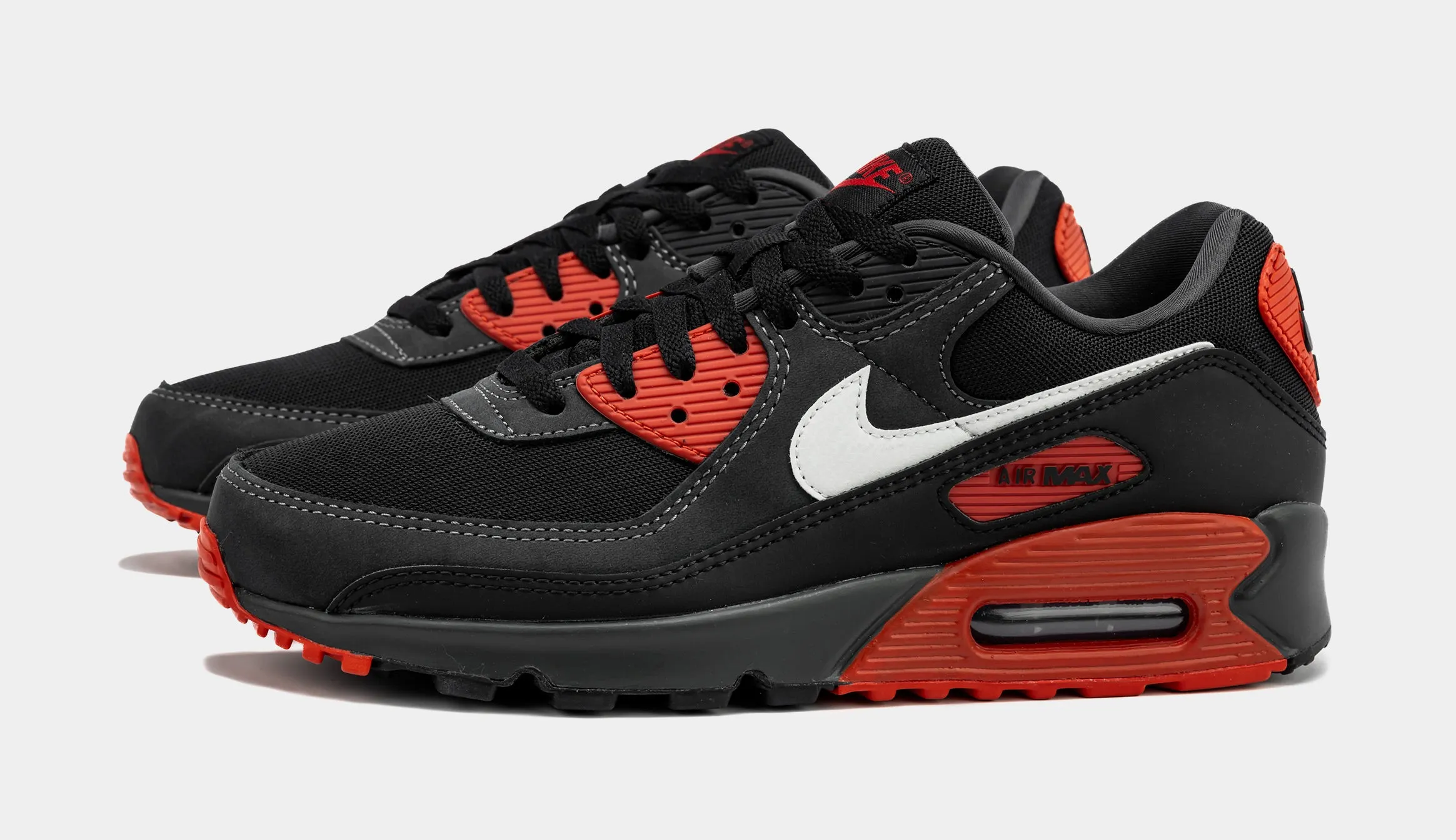 Air Max 90 Anthracite Mens Running Shoes (Anthracite/Summit White/Black/Mystic Red)