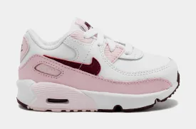 Air Max 90 Pink Foam Infant Toddler Lifestyle Shoes (Pink/White)