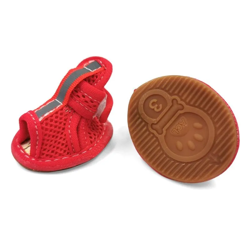 AnniePaw Summer Dog Shoes - Breathable Anti-Slip Sandals