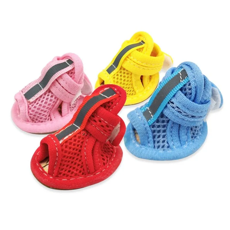 AnniePaw Summer Dog Shoes - Breathable Anti-Slip Sandals