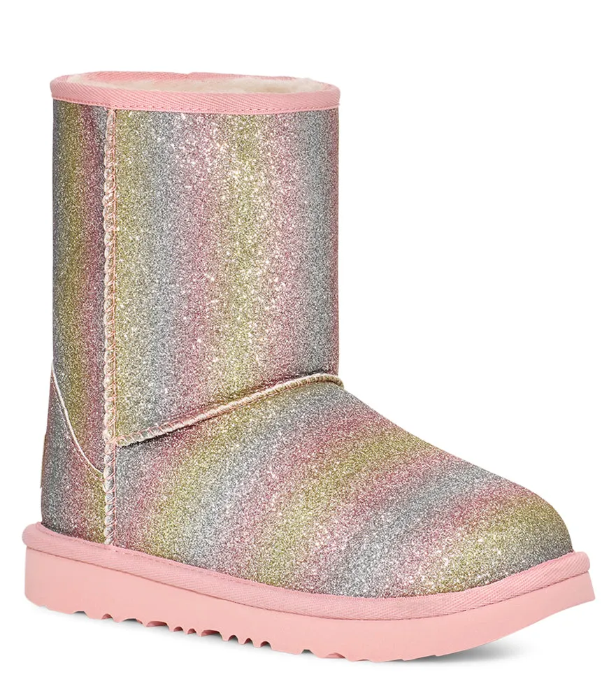 Classic II Glitter in Metallic Rainbow by UGG