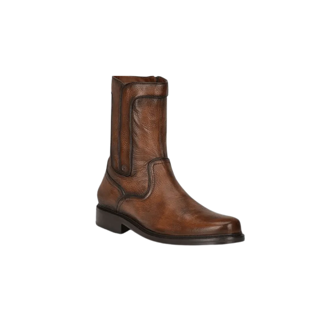 Cuadra Men's Deer Crosta Almendra Boots