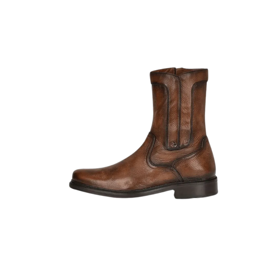 Cuadra Men's Deer Crosta Almendra Boots