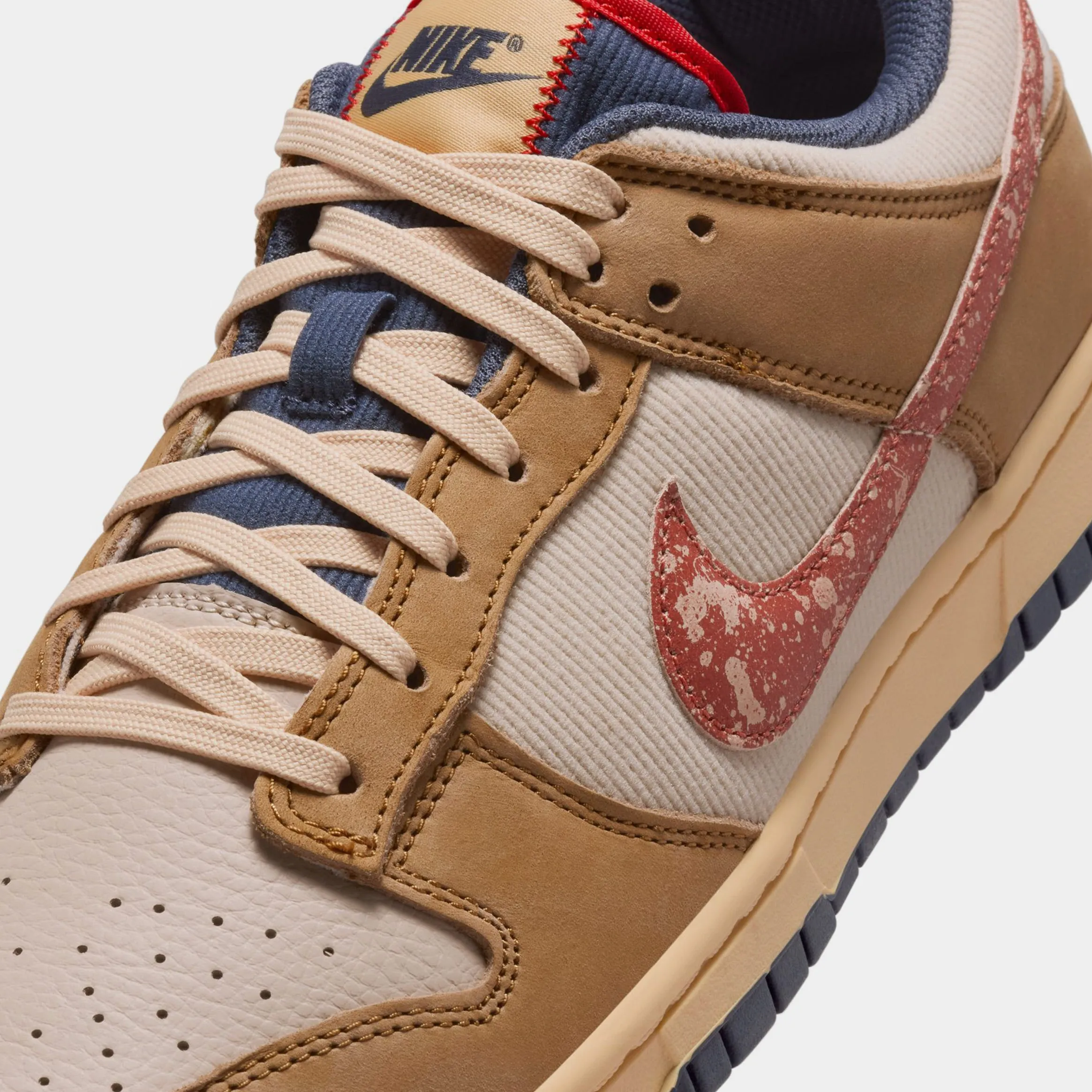 Dunk Low Wheat Mens Basketball Shoes (Wheat/Sanddrift/Celestial Gold/Burnt Sunrise)