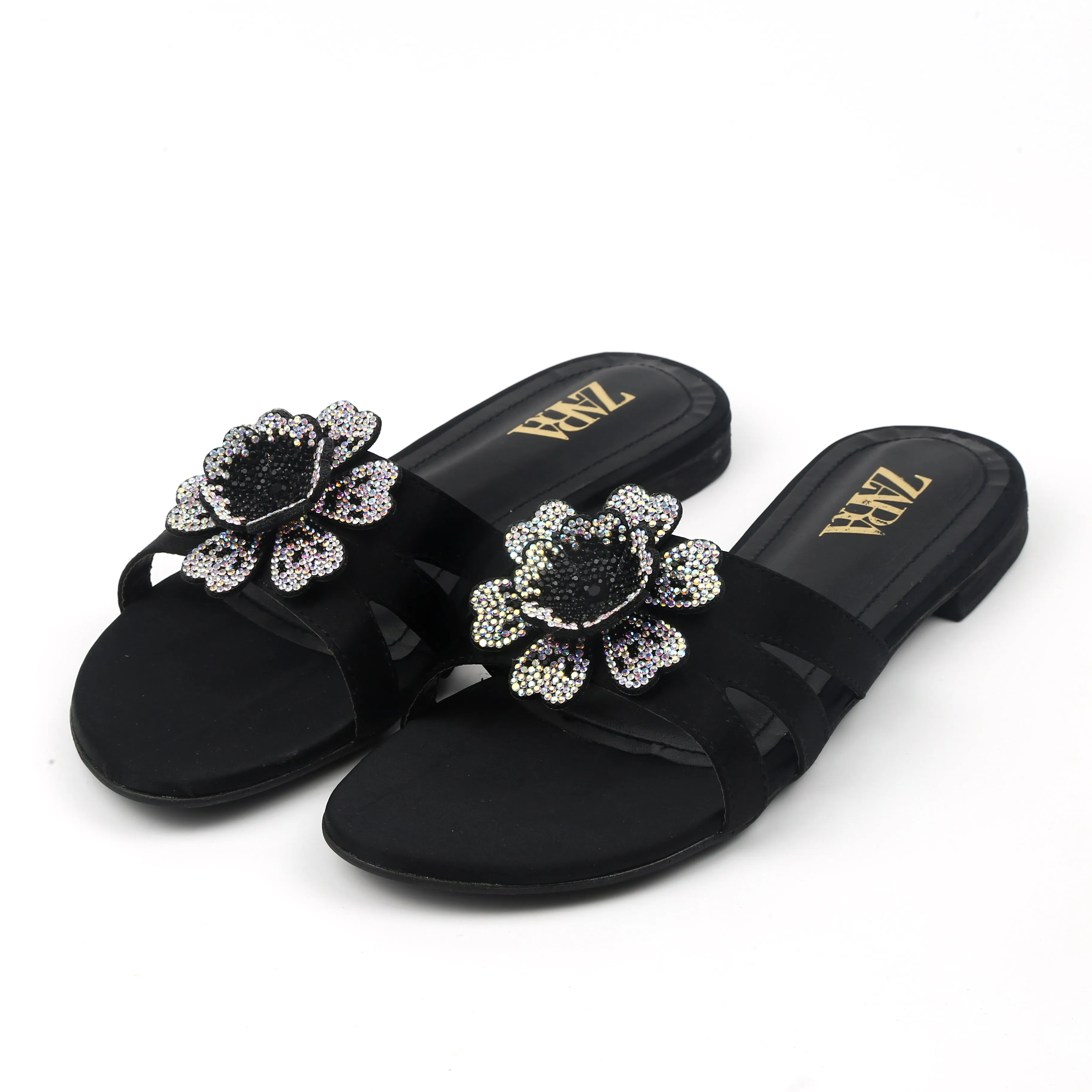 Flower Flats (Black)