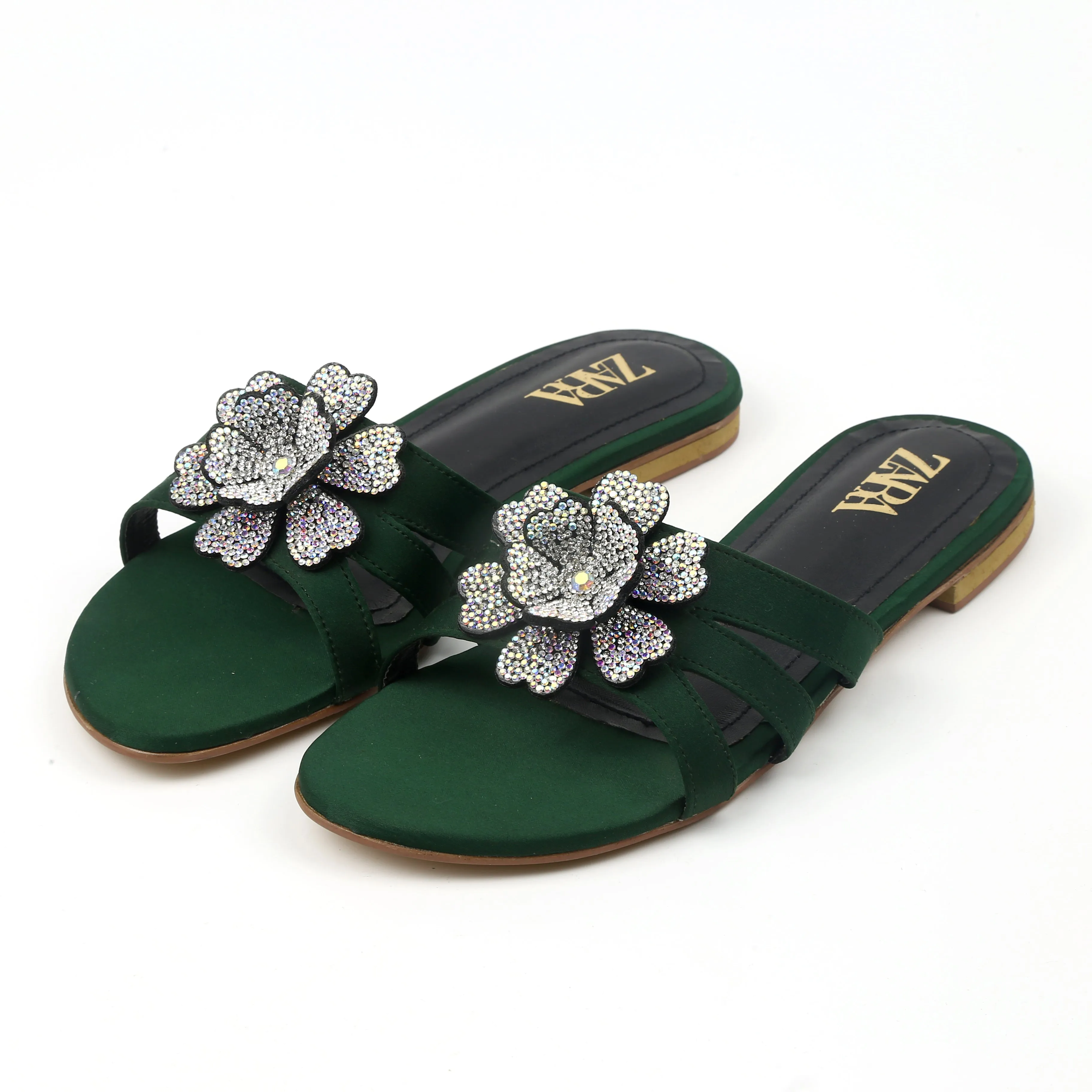 Flower Flats (Black)