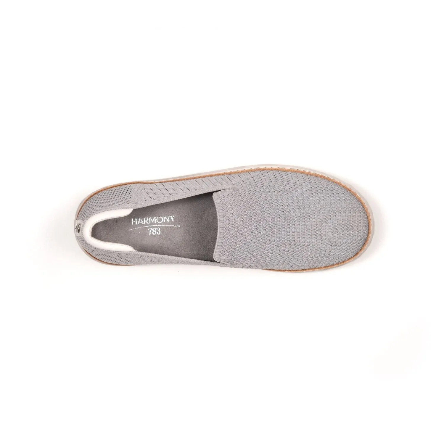 Grounding  Slip-On • Grey Bamboo Knit