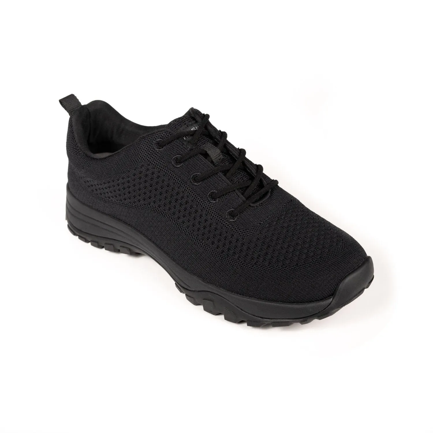 Grounding Sneaker • Black Bamboo Knit