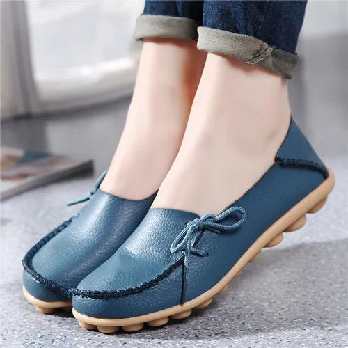 Hot Sale Woman Flat Shoes  Breathable Soft Bottom Wild women flats Spring And Autumn  female Loafers Chaussure Mujer GT179