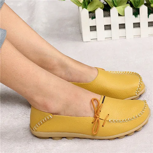 Hot Sale Woman Flat Shoes  Breathable Soft Bottom Wild women flats Spring And Autumn  female Loafers Chaussure Mujer GT179