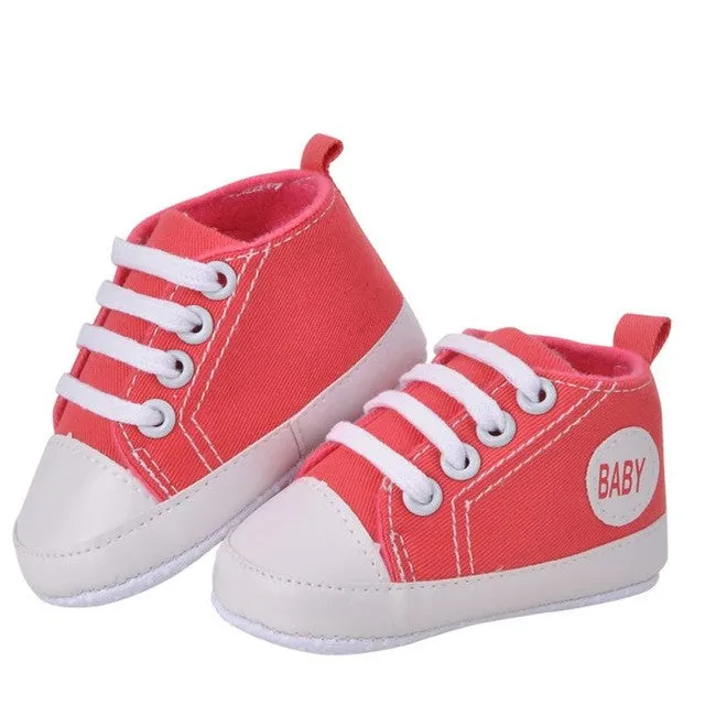 Kids Children Boy&Girl Sports Shoes Sneakers Sapatos Baby Infantil Bebe Soft Bottom First Walkers