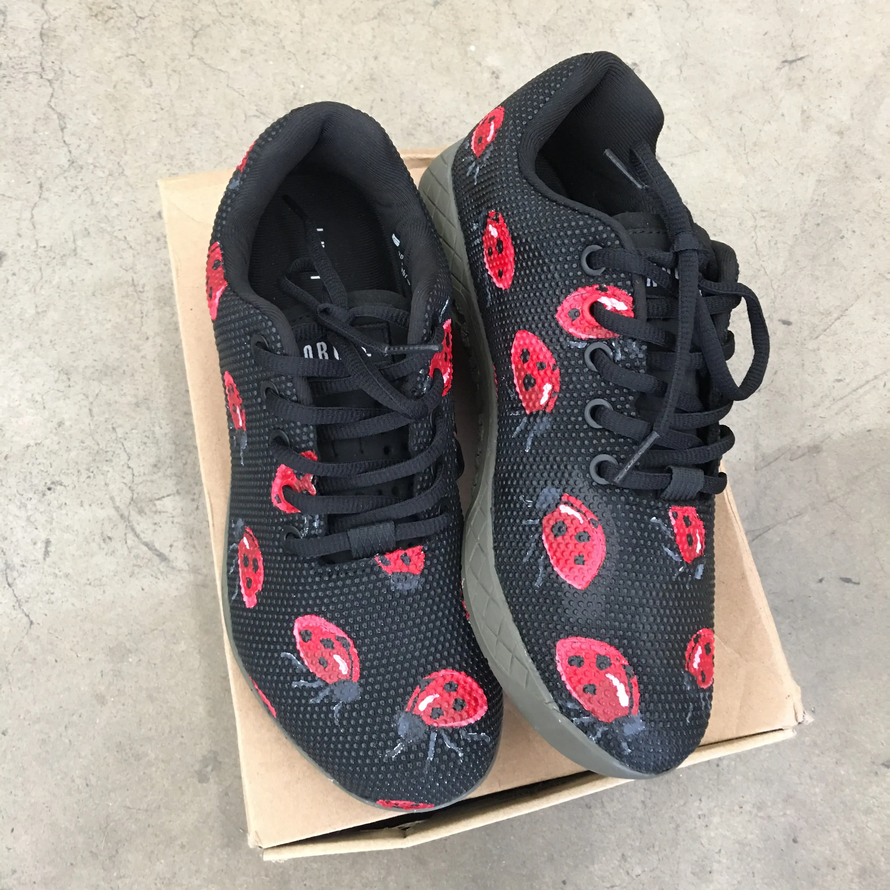 Lady Bug Theme Black Ivy NOBULL Trainers