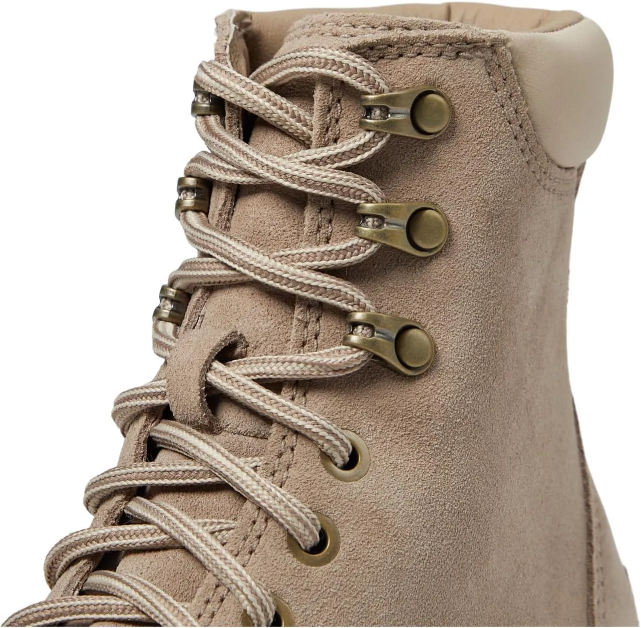 Lennox Lace STKD Waterproof SOREL Lace-Up Boots, Omega Taupe/Gum 2