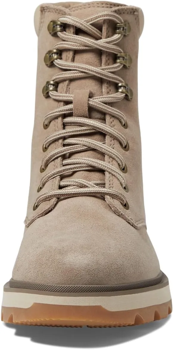 Lennox Lace STKD Waterproof SOREL Lace-Up Boots, Omega Taupe/Gum 2