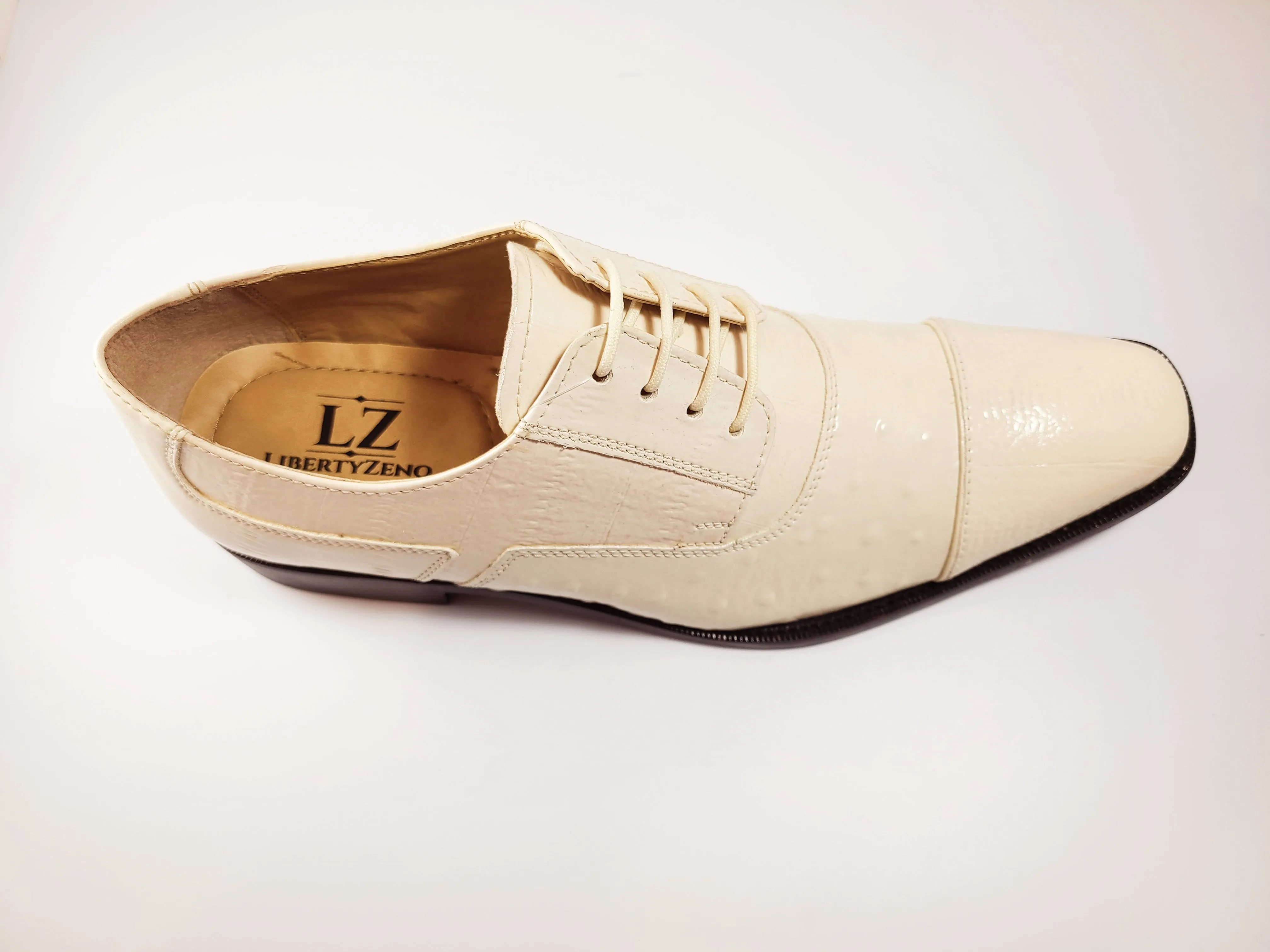 LibertZeno Cap Toe Lace up Shoes