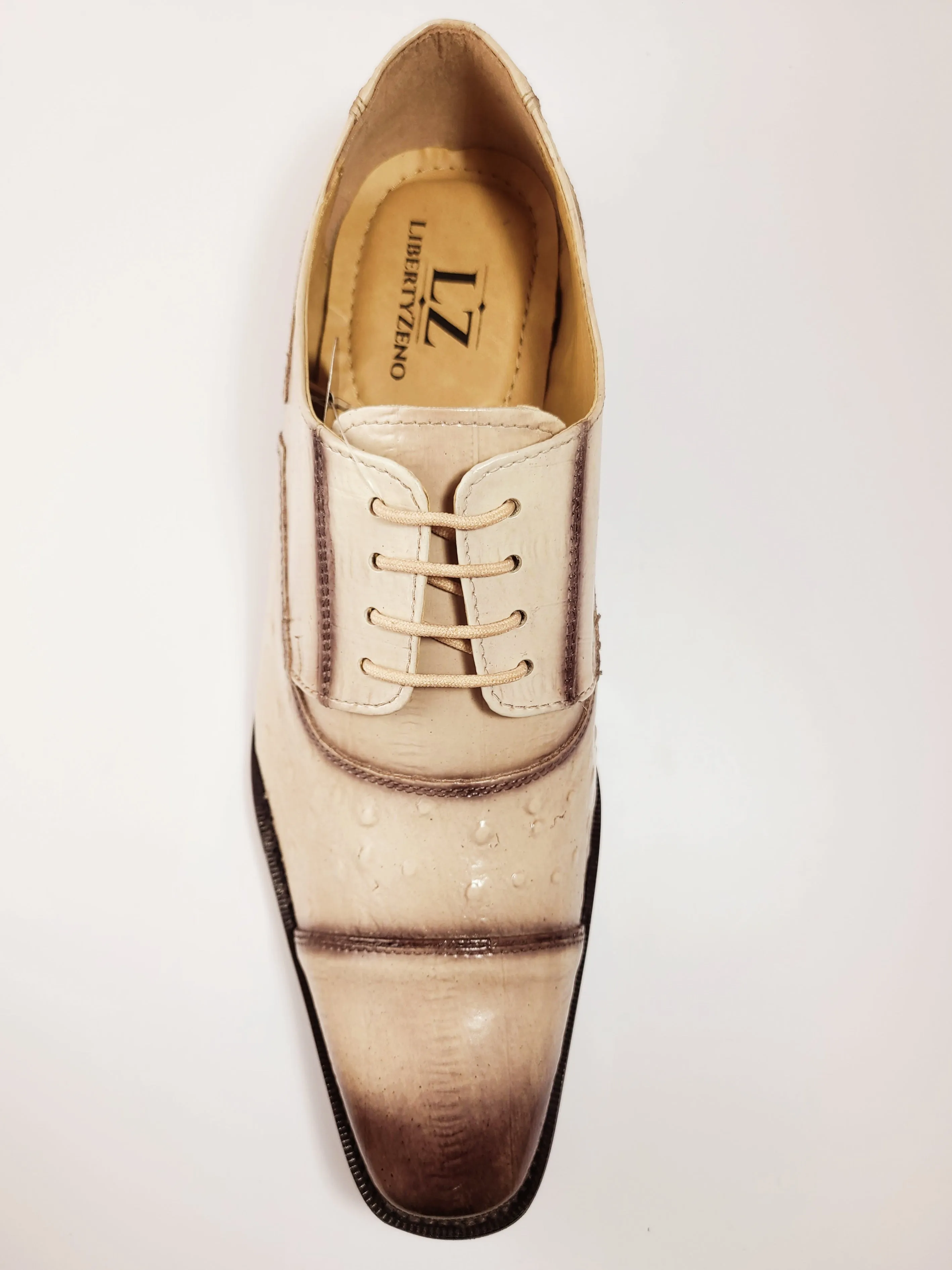 LibertZeno Cap Toe Lace up Shoes