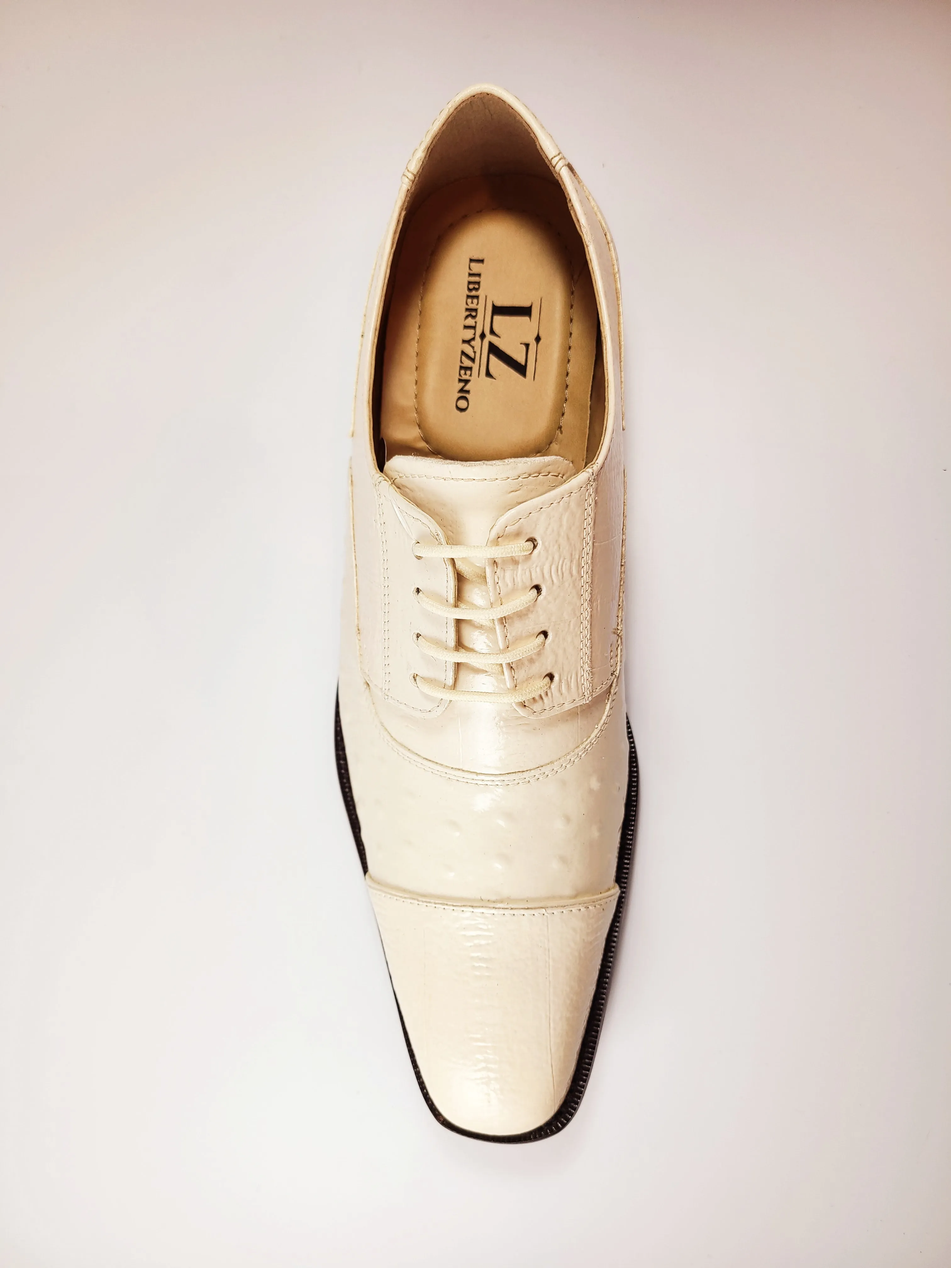 LibertZeno Cap Toe Lace up Shoes