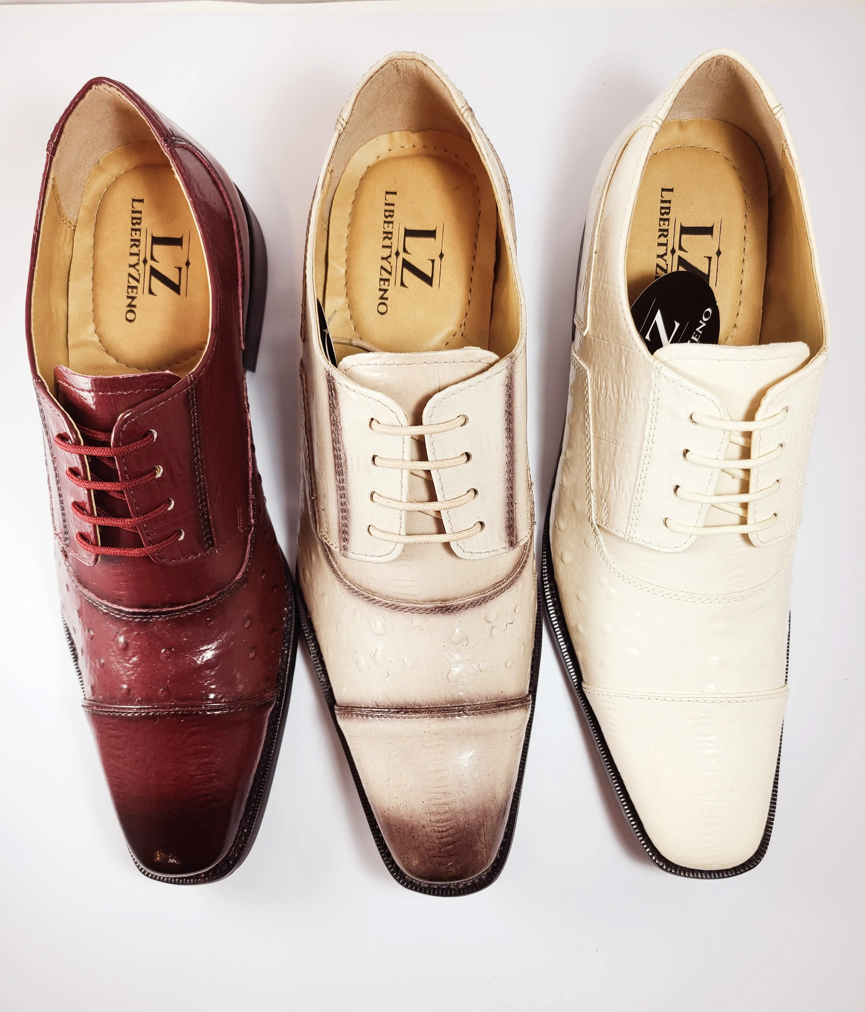 LibertZeno Cap Toe Lace up Shoes