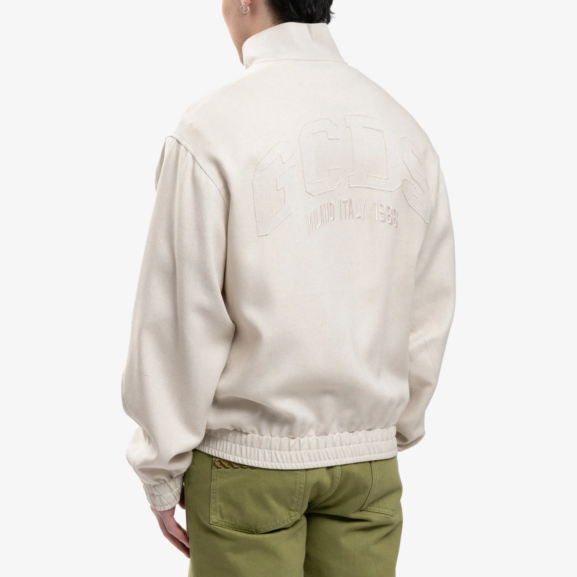 Linen Logo Track Top