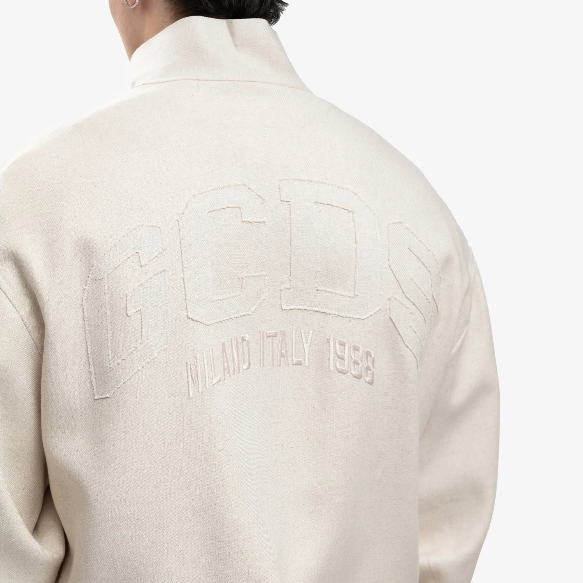 Linen Logo Track Top