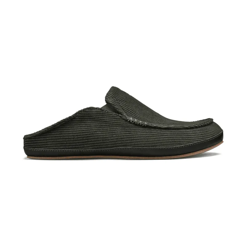 Men's Olukai Moloa Ie Slipper Color: Nori