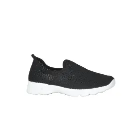 Mesh Walking Shoes - Black