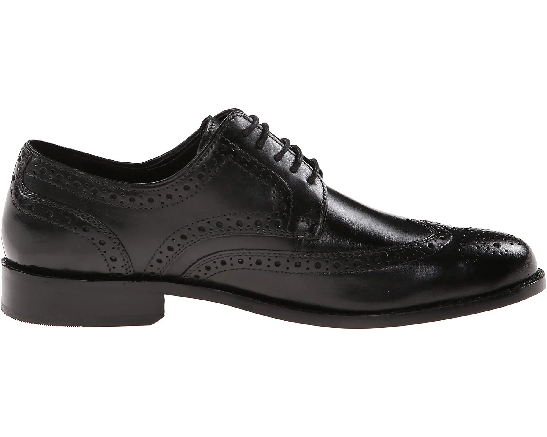 Nelson Wing Tip Dress Casual Oxford Nunn Bush, black