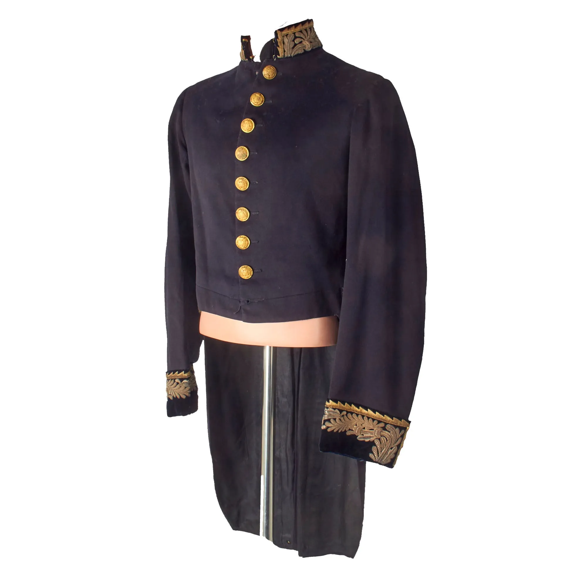 Original British Pre-WWII Royal Court Uniform Tailcoat