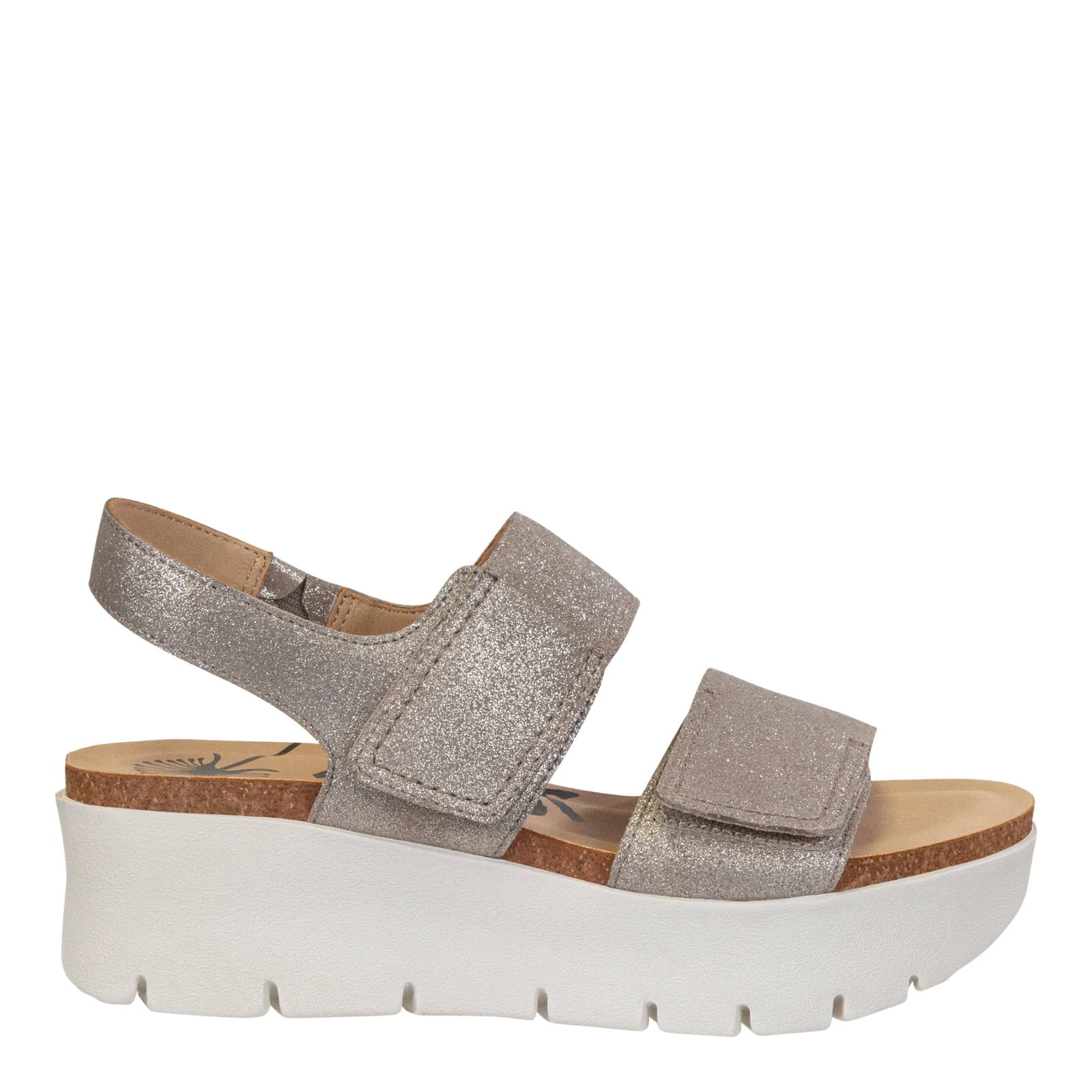 OTBT - MONTANE in SILVER Platform Sandals