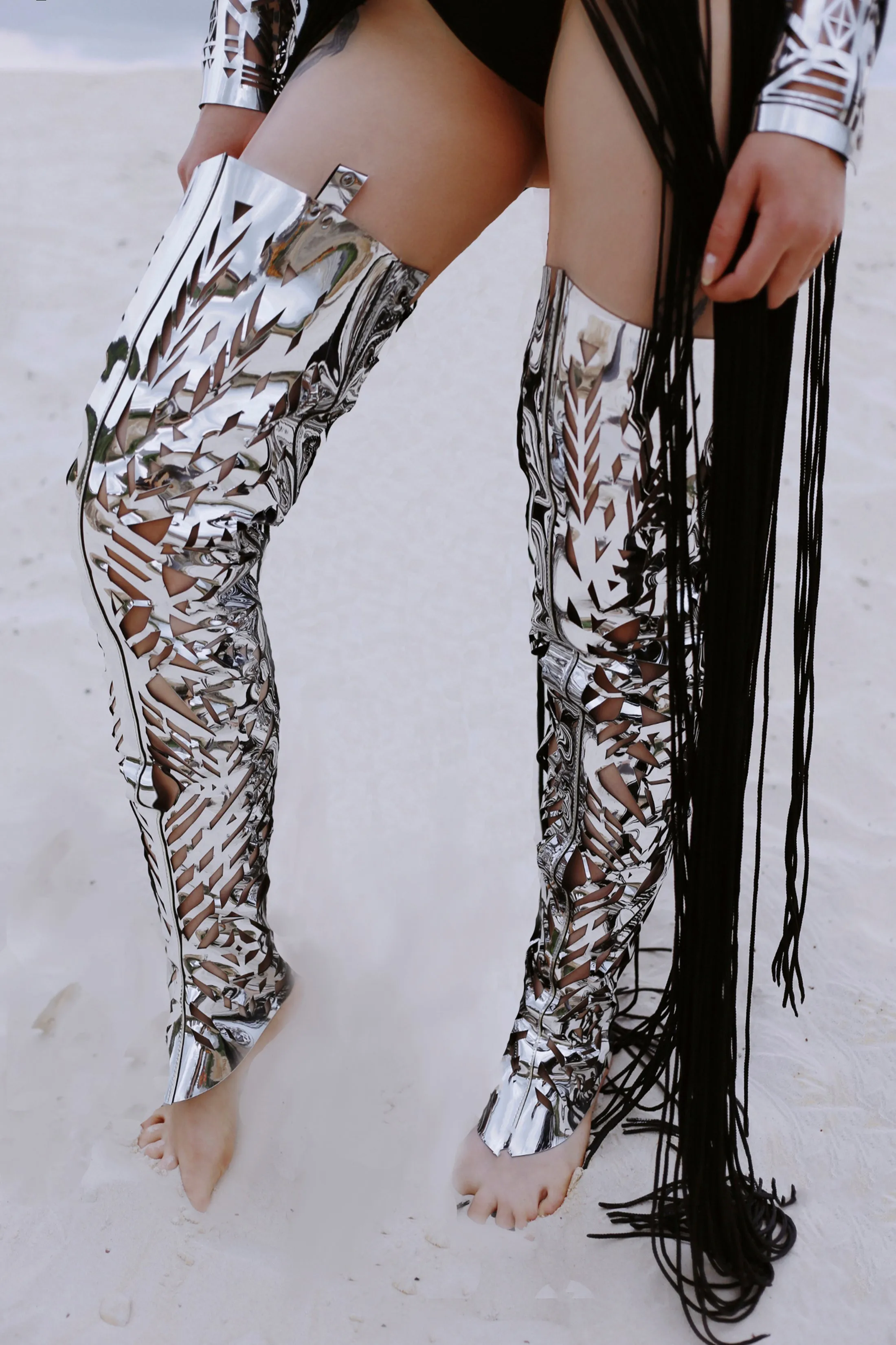 Over the knee leggings