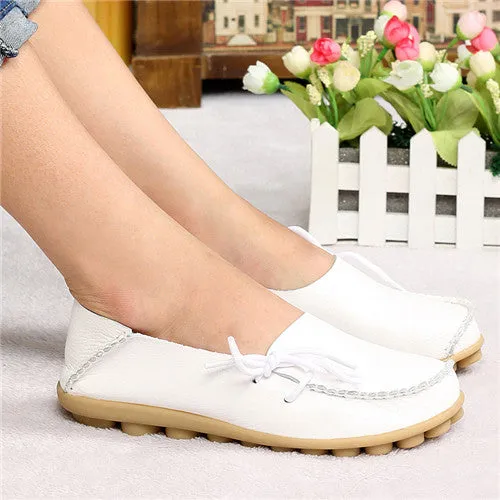 Plus size women shoes fashion soft women flats slip on Spring Autumn women casual shoes Comfort loafers zapatos mujer SDT179