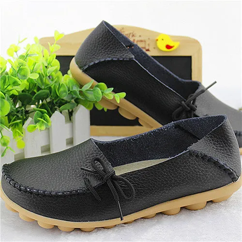 Plus size women shoes fashion soft women flats slip on Spring Autumn women casual shoes Comfort loafers zapatos mujer SDT179