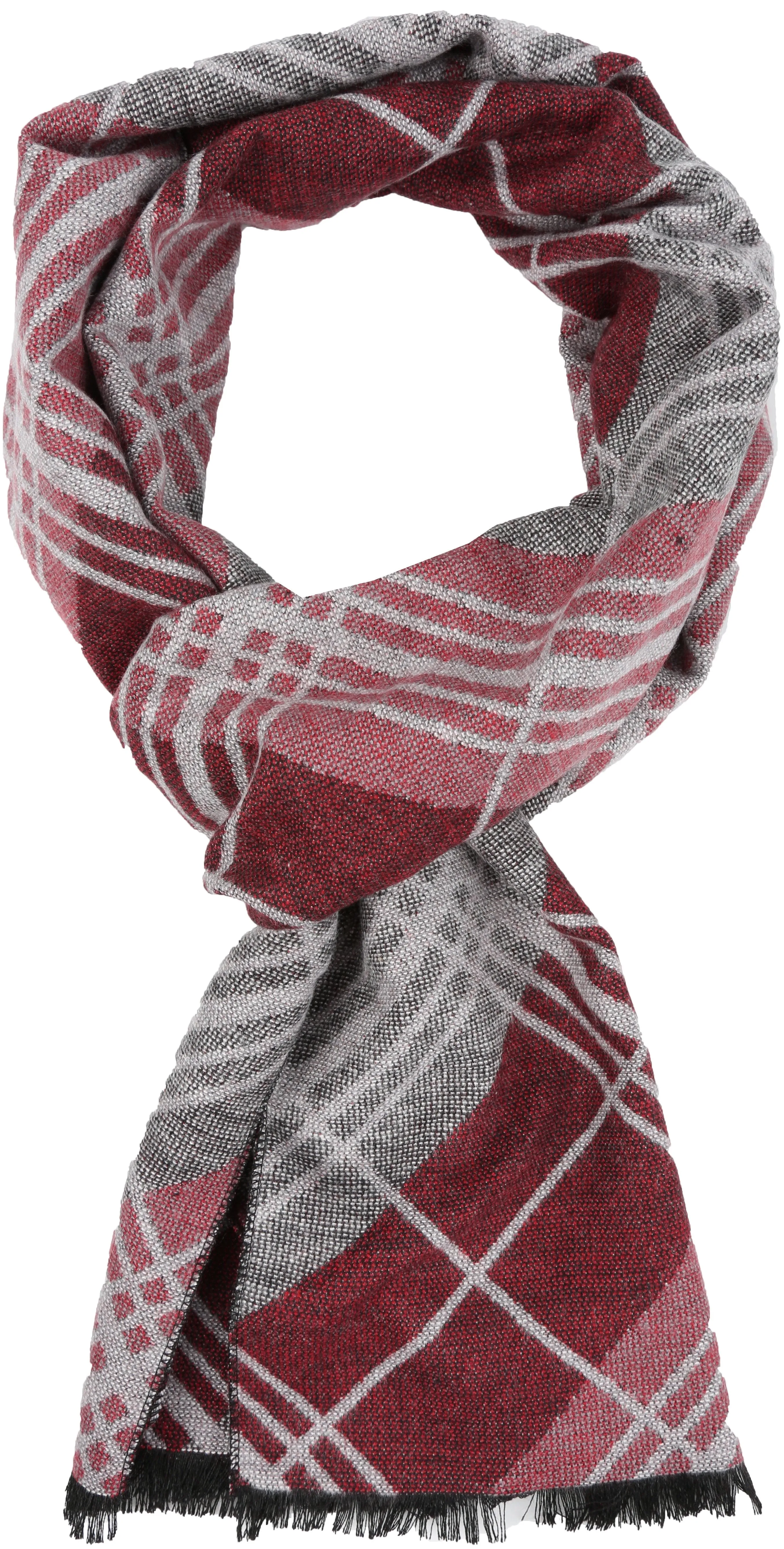 Sakkas Todaya Long Multi Colored Diamond Patterned UniSex Cashmere Feel Scarf