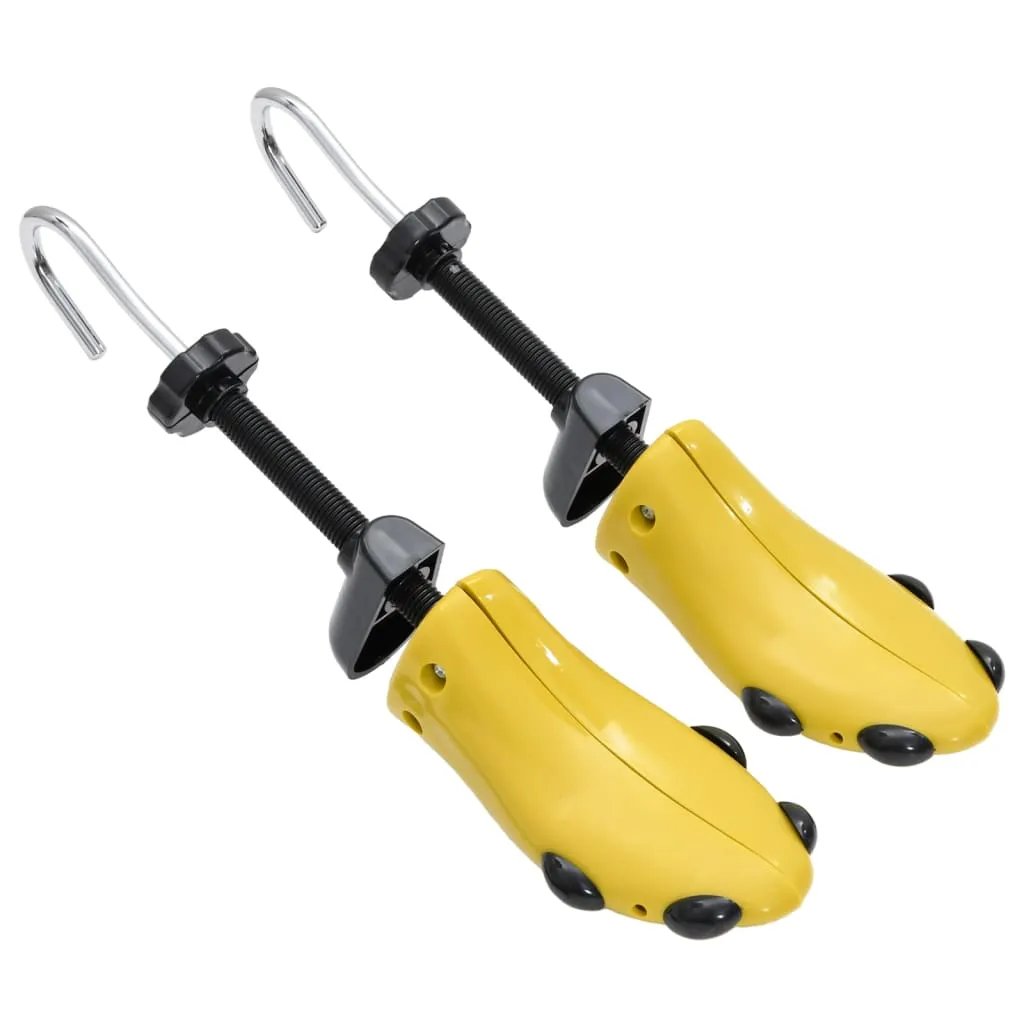 Shoe Stretchers with Shoe Horn Yellow EU 41-46 Plastic