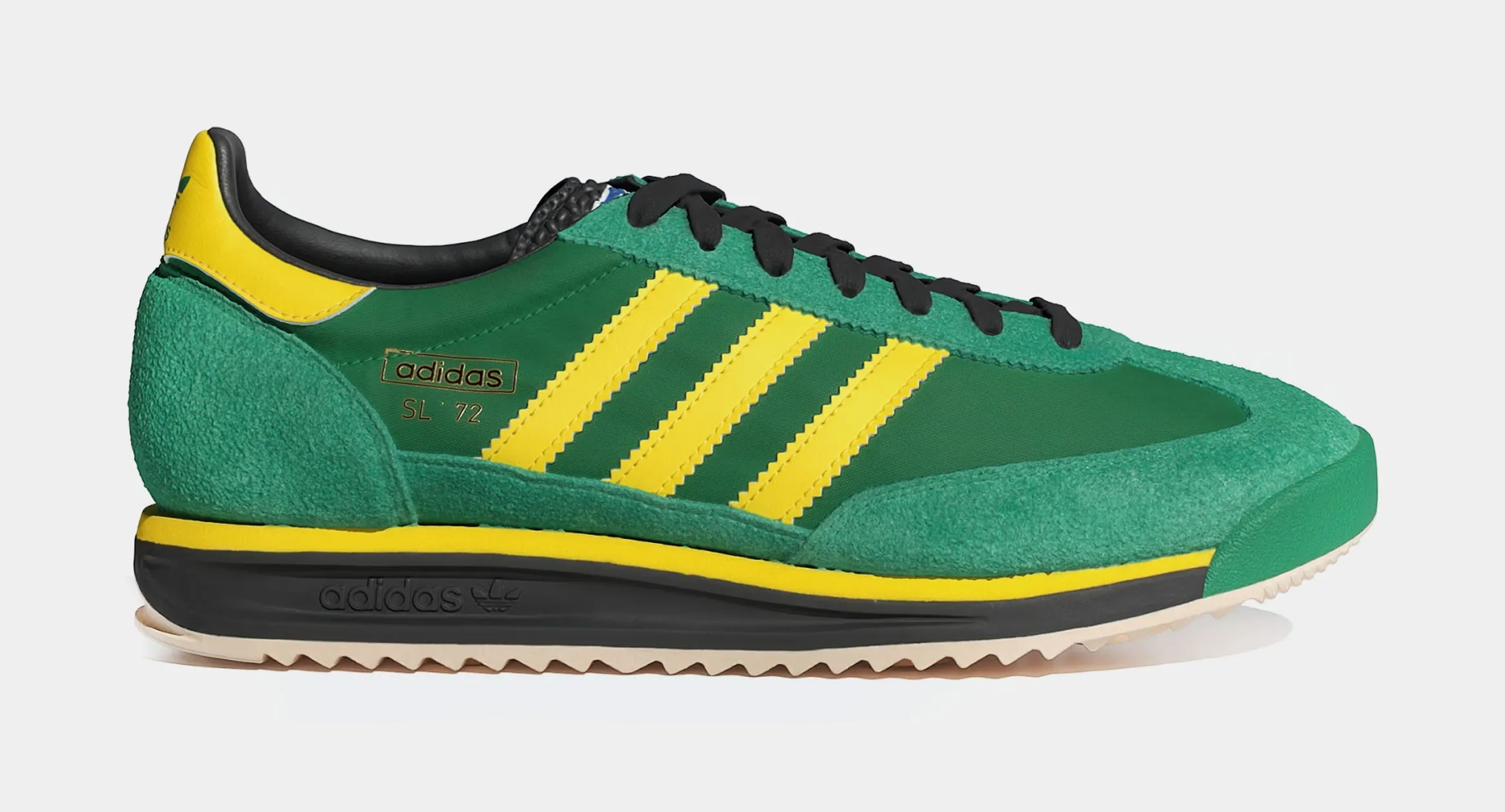 SL 72 Mens Lifestyle Shoes (Green/Yellow/Core Black)