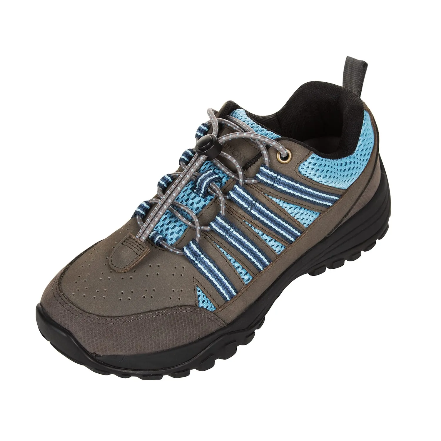 Trail Shoe • Taylor Grey Nubuck & Blue Mesh