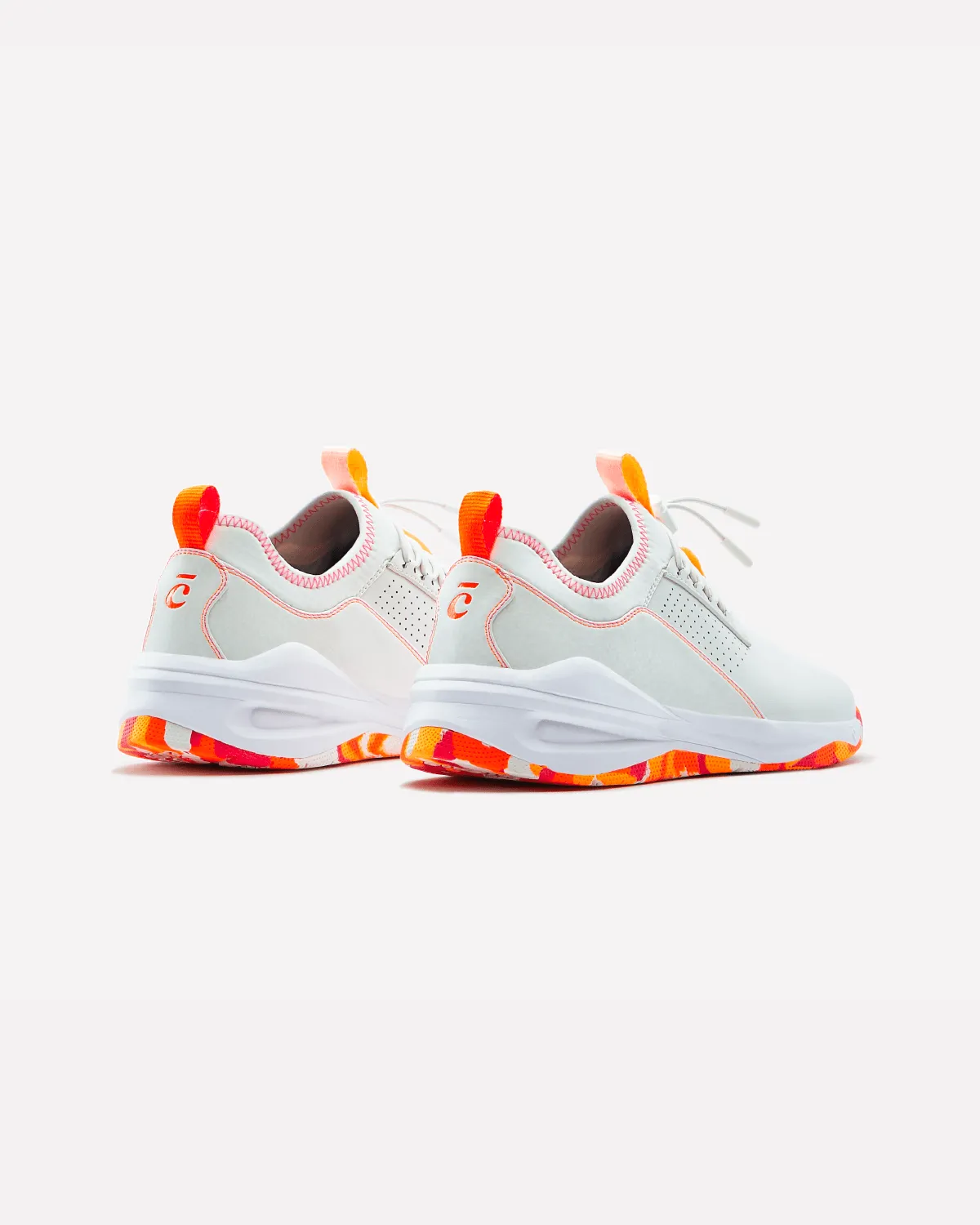 Women's Classic - White / Orange Pop