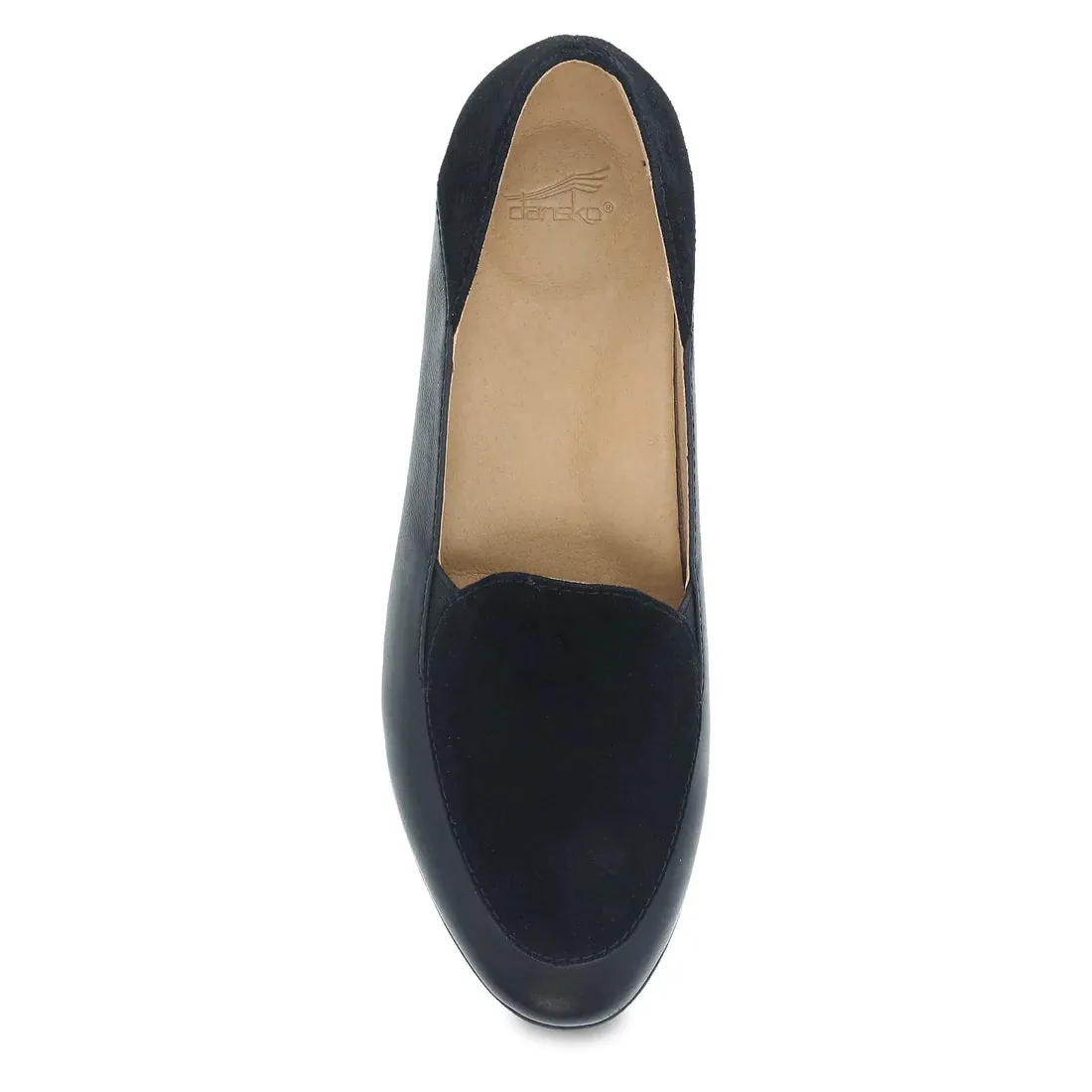 Women's Dansko Lace Color: Black Glazed Leather