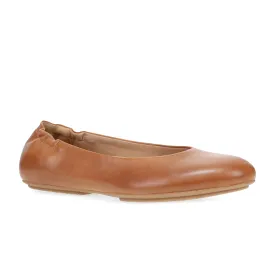 Women's Dansko Mollie Flat Color: Luggage Nappa