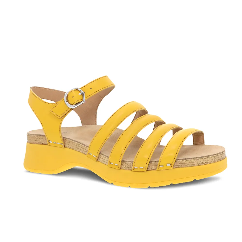 Women's Dansko Roxie Sandal Color: Yellow