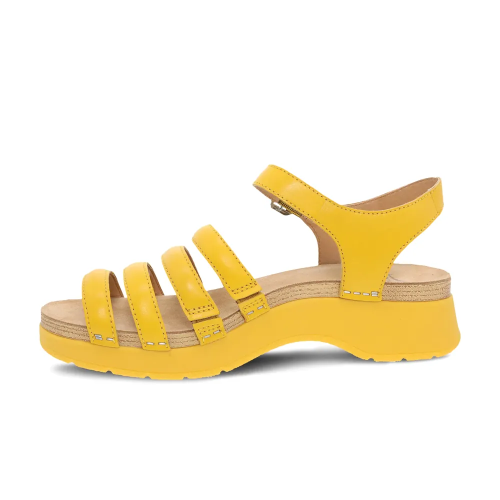 Women's Dansko Roxie Sandal Color: Yellow