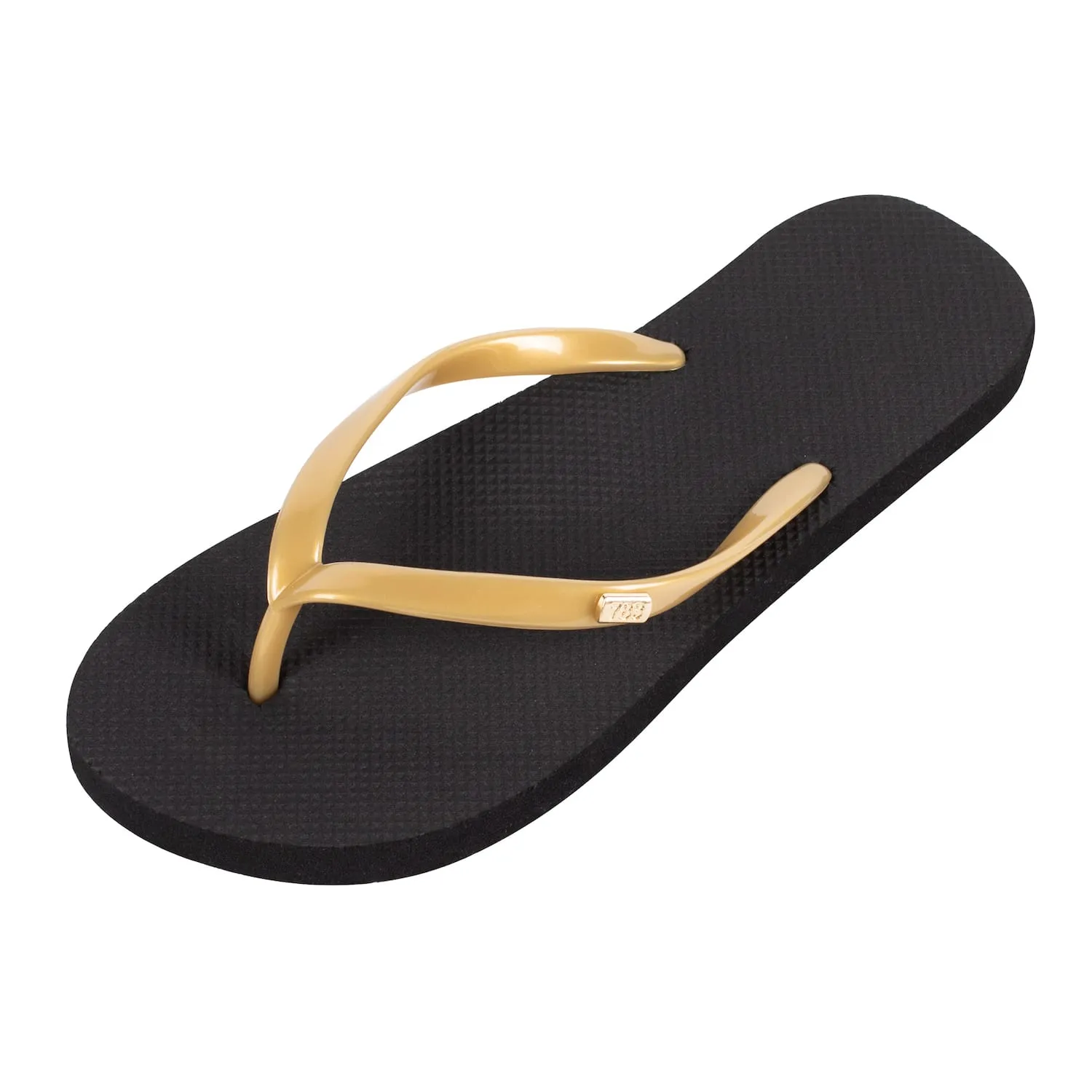 Women's Flip Flop • Black & Gold