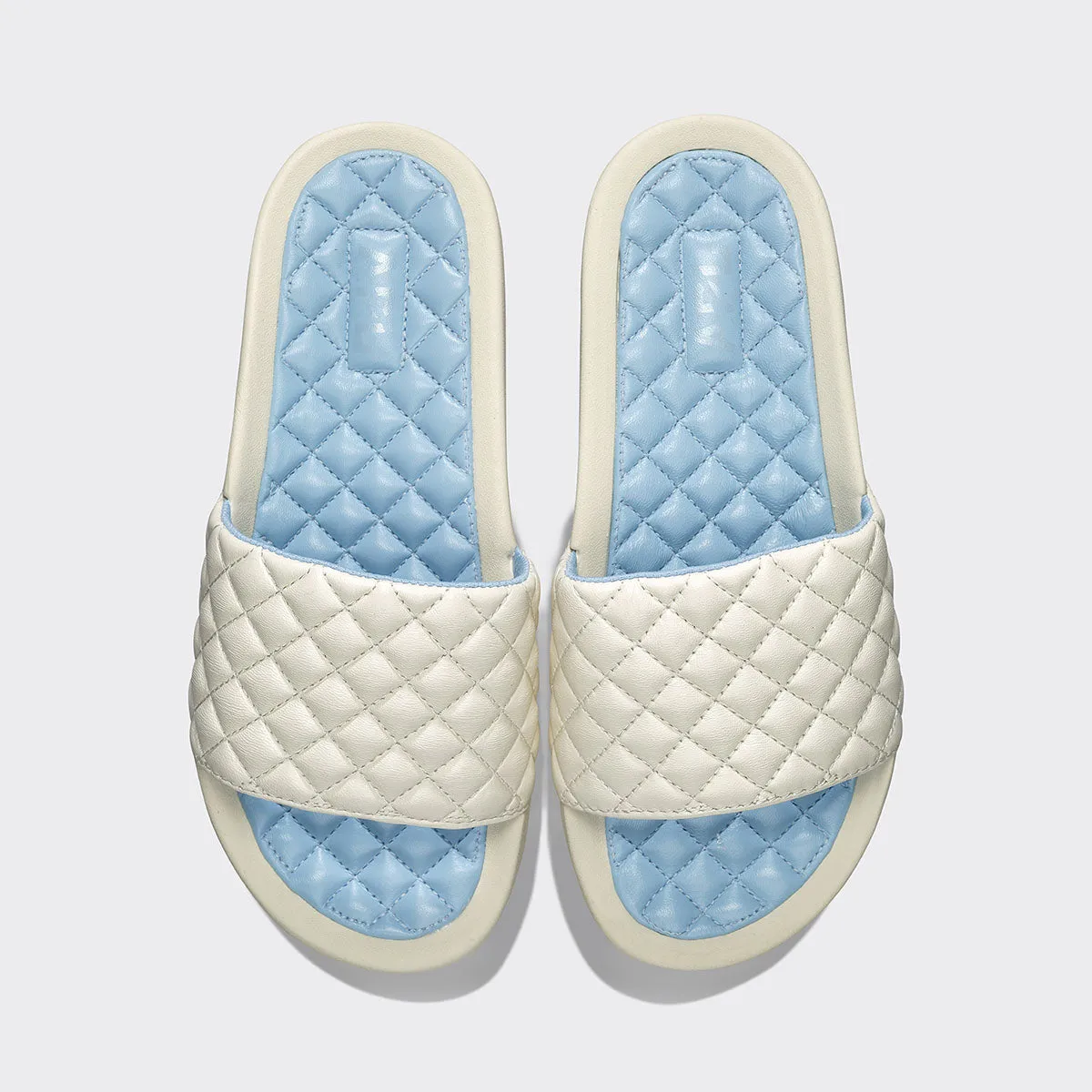 Women's Lusso Slide Pristine / Ice Blue