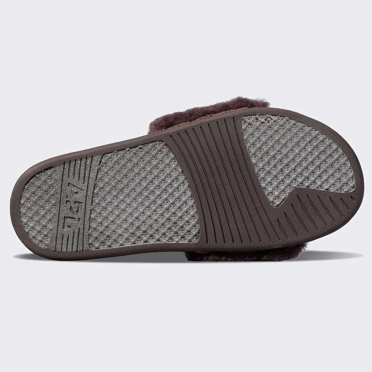 Women's Shearling Slide Chocolate