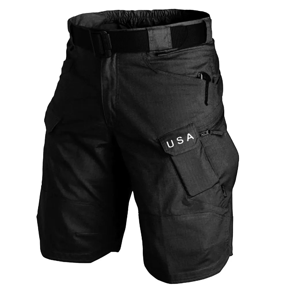 xiangtuibao - Men's Outdoor American Elements Tactical Sports Training Shorts