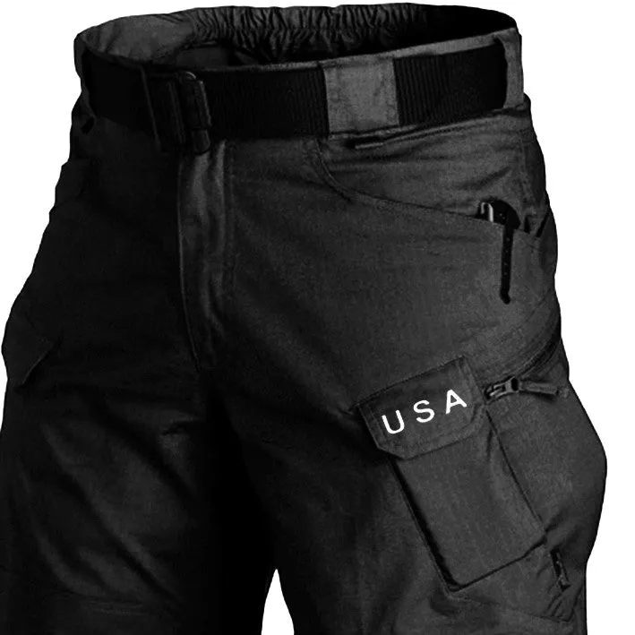 xiangtuibao - Men's Outdoor American Elements Tactical Sports Training Shorts